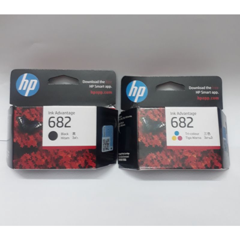 Tinta HP 682 Black atau HP 682 Color Original