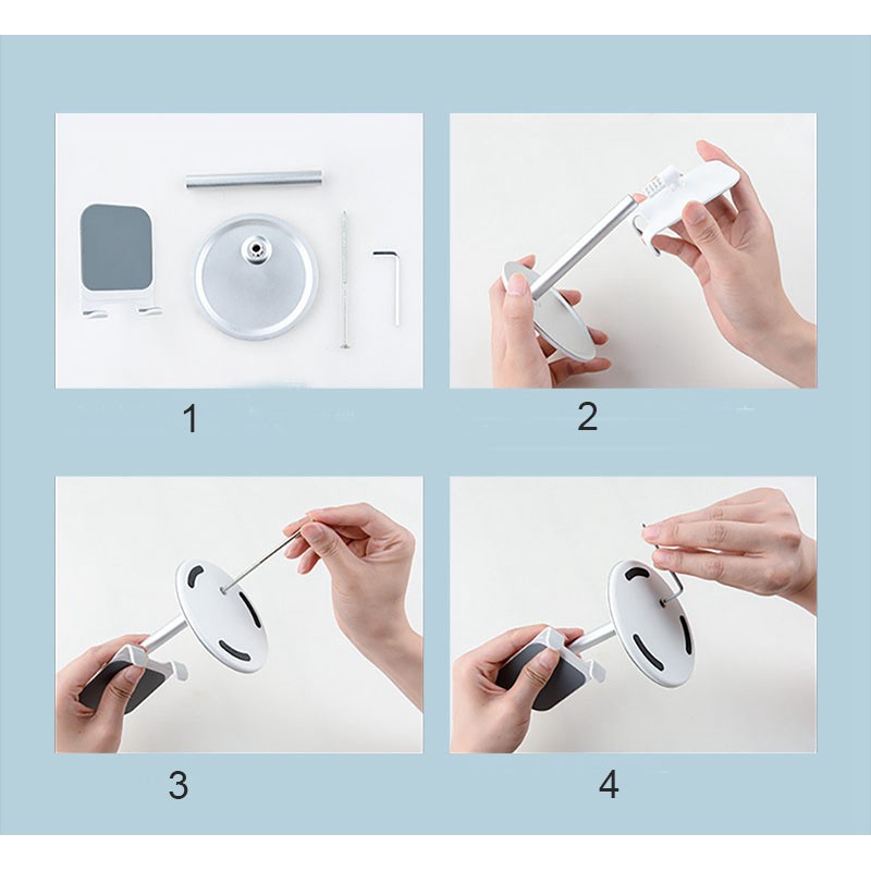 【New Arrival】Universal Adjustable Desktop Phone Stand For Mobile Phone Holder Stand For iPad Tablet Desk Holder