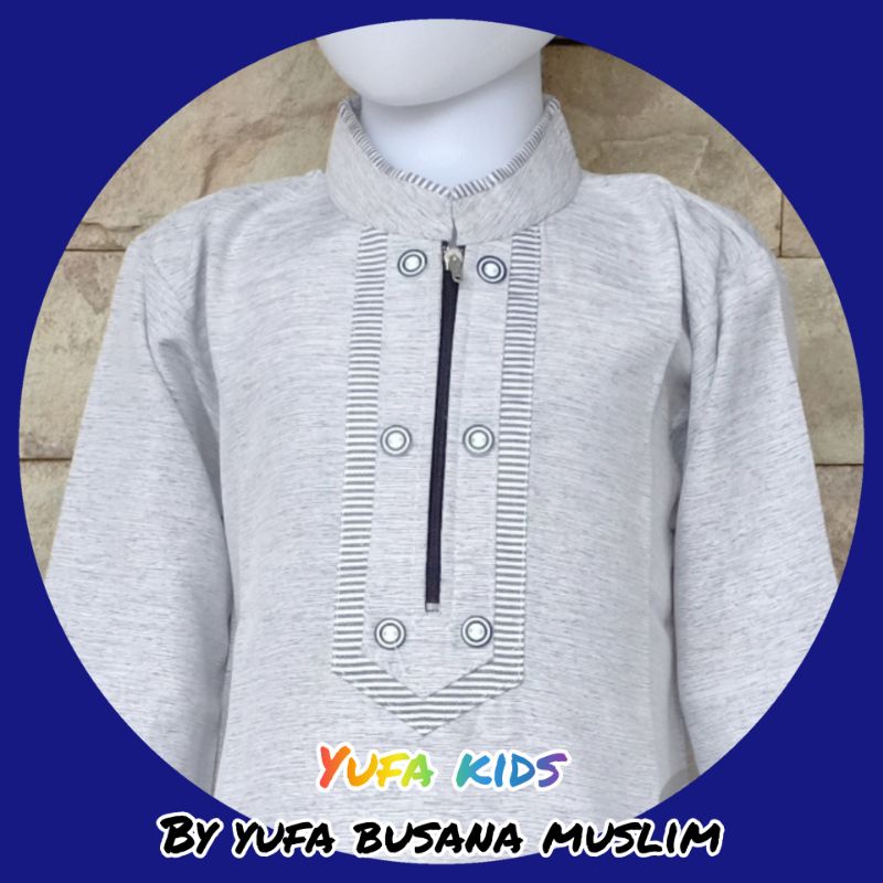 GAMIS HASSBY ANAK /JUBAH ANAK LAKI LAKI / BAJU MUSLIM ANAK LAKI LAKI