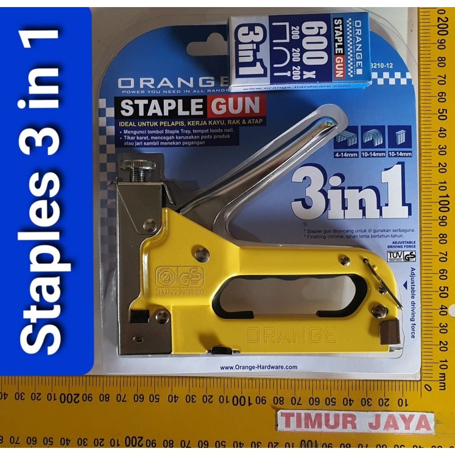 BESAR KENMASTER Staples Tembak Gun Staple Kenmaster 4 -14 mm Jok