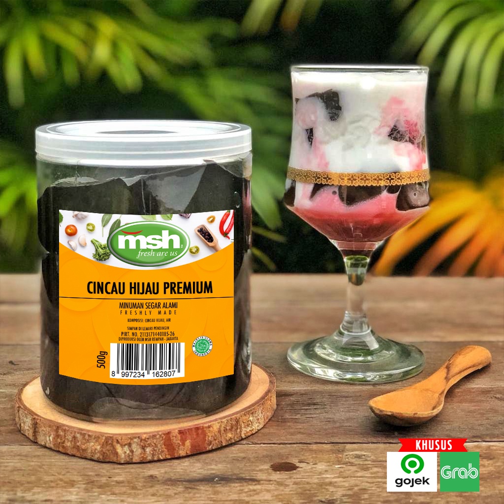 

MSH Cincau Segar Premium 500gram ( Khusus Gojek dan Grab )