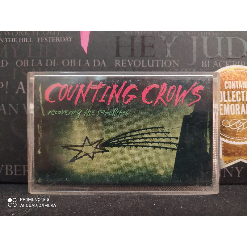 Kaset Pita : COUNTING CROWS - RECOVERING THE SATELLITES.