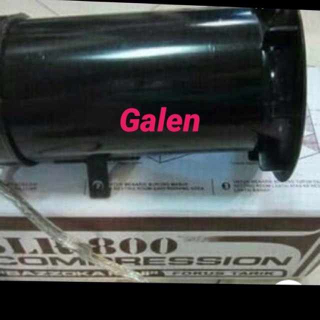 Tweeter speaker bazzoka walet piro SLR 800