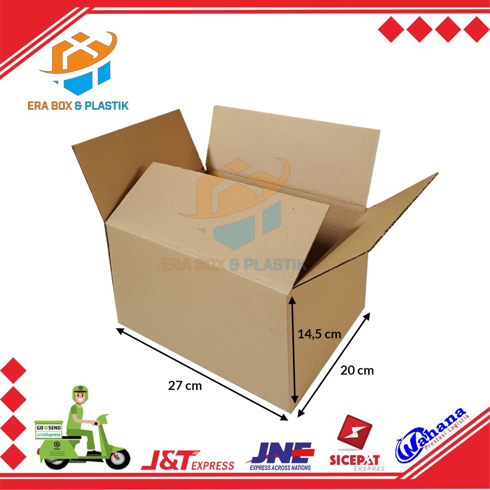 Kardus 27x20x14,5 cm | Box | Karton Packaging | Promo Dus Murah