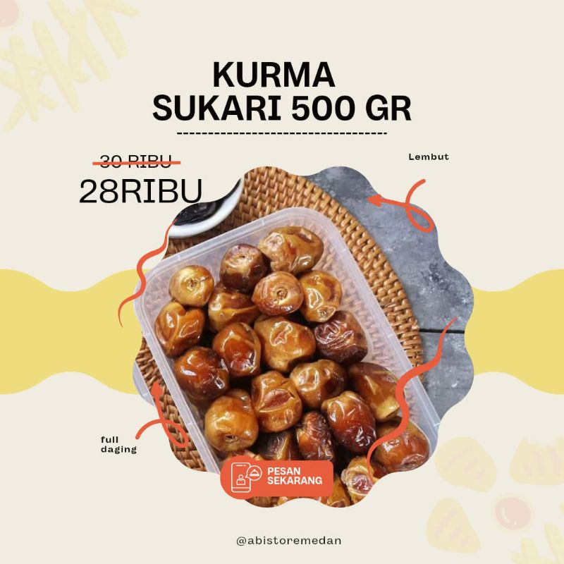 

Kurma sukari 500 gr