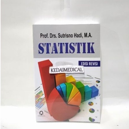 (ORIGINAL) BUKU STATISTIK EDISI REVISI SUTRISNO HADI PP