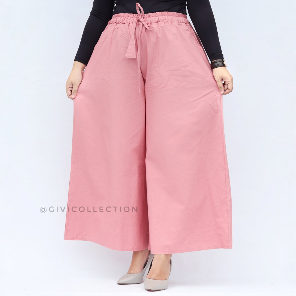 Kulot payung jumbo premium /celana kulot jumbo bahan katun cigaret