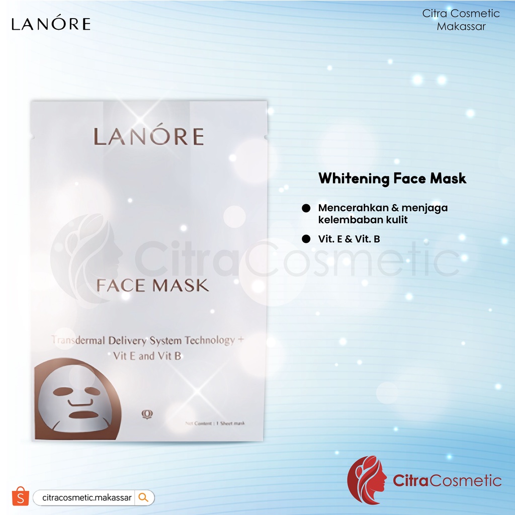 Lanore Face Mask Series | Anti Aging | Whitening