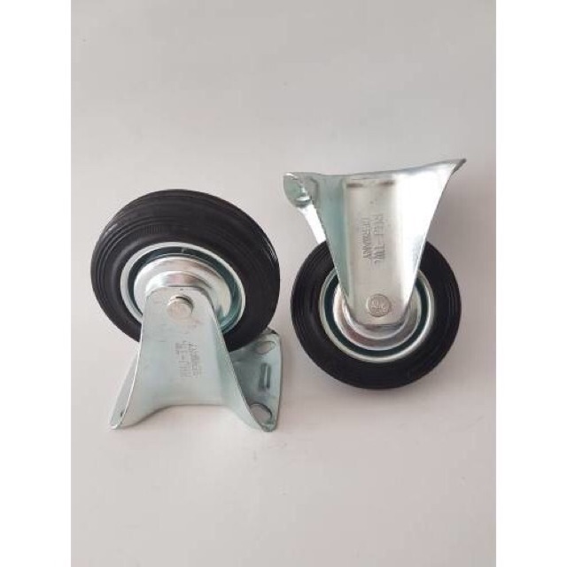 Roda Karet Mati 4 Inch Roda Troli Mati 4 Inch