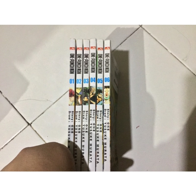 Komik bekas set ONE PUNCH MAN  vol1-6