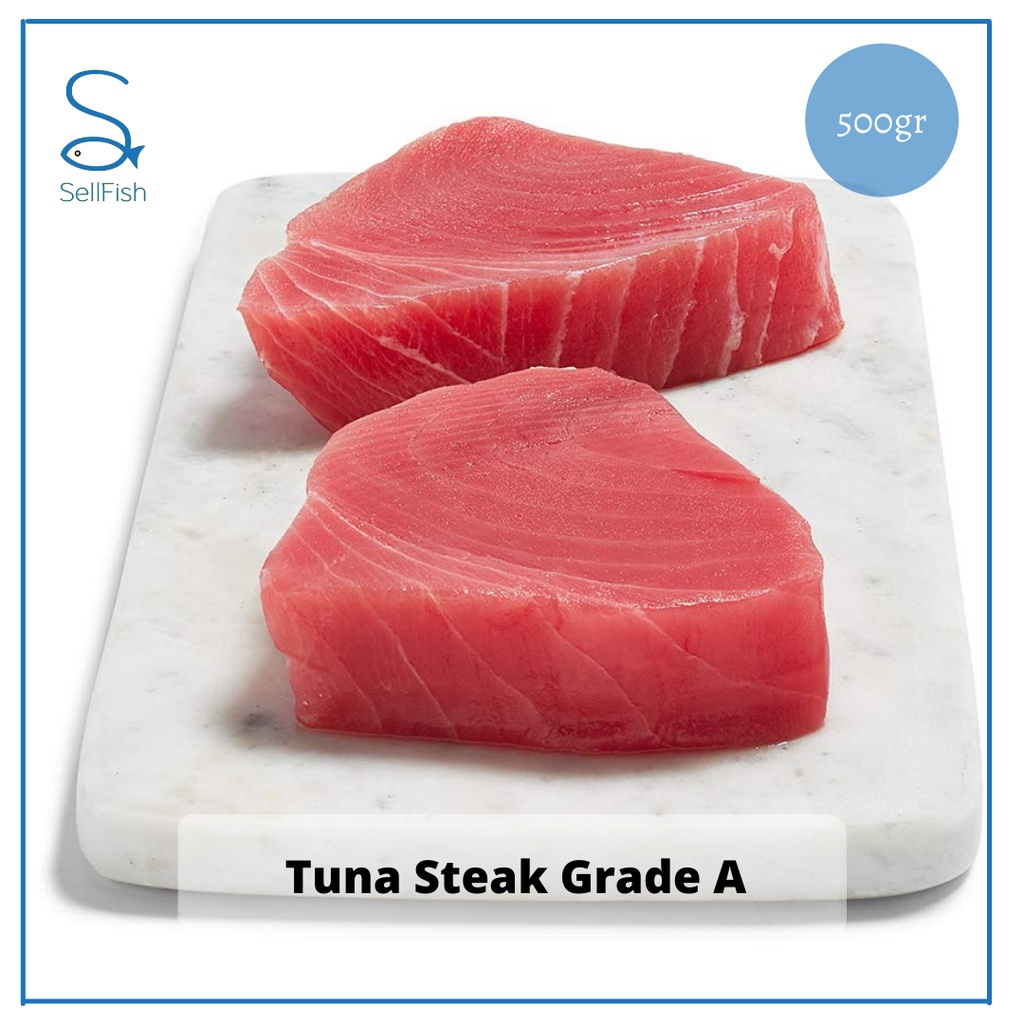 

Termurah - Ikan Tuna Steak Fillet Frozen Grade A Sushi Kualitas Ekspor Premium per @500gr