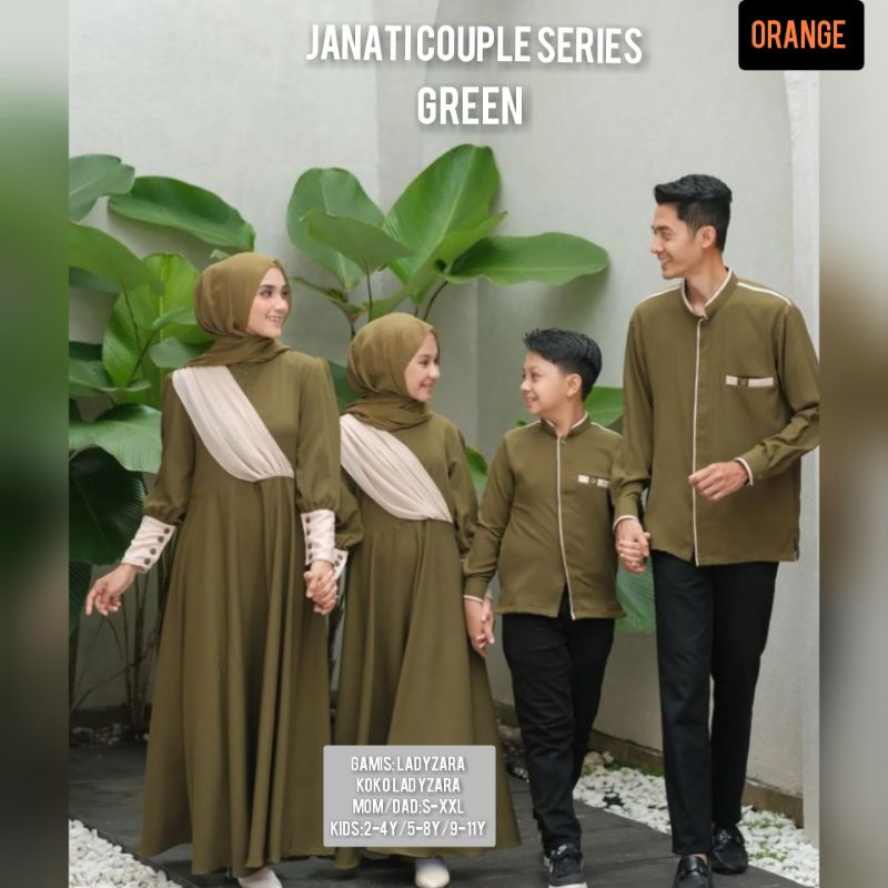 Jannati Couple Family Ori Orange