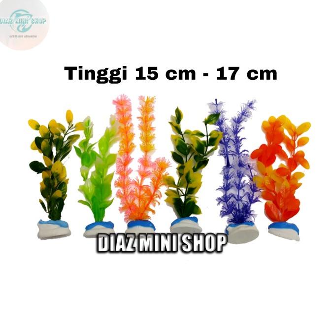 Tanaman Hiasan Aquarium / Tanaman Plastik Hiasan Aquarium