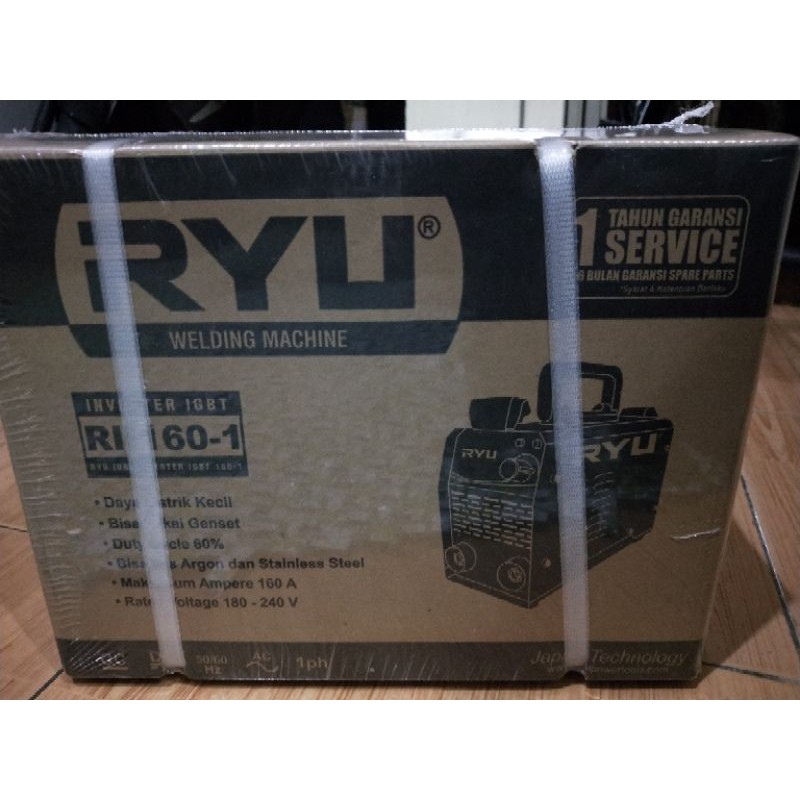 Ryu Mesin Las 160A / Ryu Inveter RII 160A 900watt