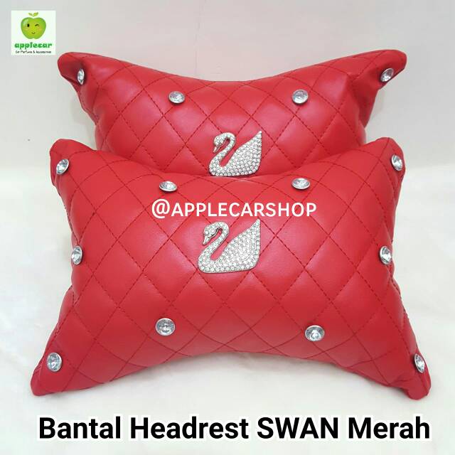 Bantal Mobil Bantal Jok Mobil SWAN Merah