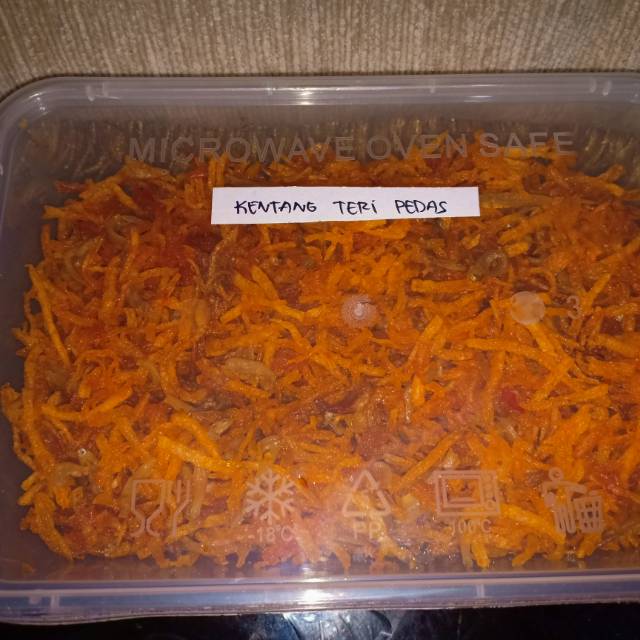 

KENTANG KERING BALADO TERI