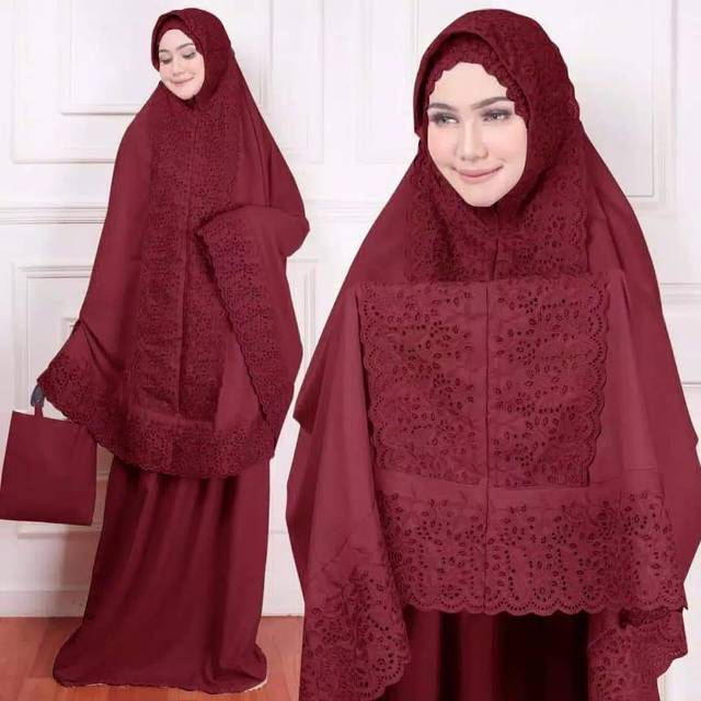 MUKENA SYAHRINI MIKRO/MUKENA POTONGAN SYAHRINI