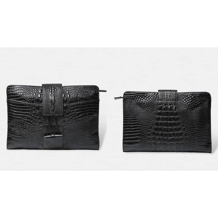 e4010eed Clutch Pria Handbag Cowok Import Kulit Buaya Croco - Hti0015 Rg05T0