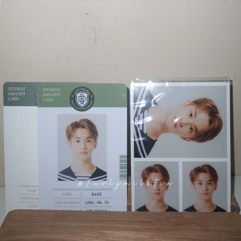 ID CARD B2S MARK NCT DREAM + ID PHOTO B2S MARK NCT DREAM