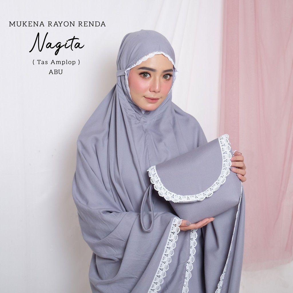 PUSAT MUKENA TASIK - MUKENA DEWASA RENDA IMPORT NAGITA