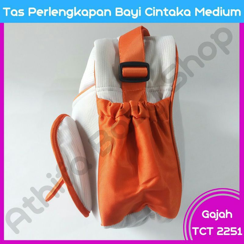 Tas bayi medium baby scots / Tas baby cintaka / Baby diaper bag / Tas perlengkapan bayi