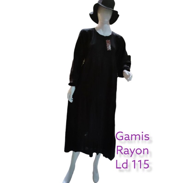 LD 115 Daster Gamis Long l Gamis Rayon Ld 115 | Gamis Busui