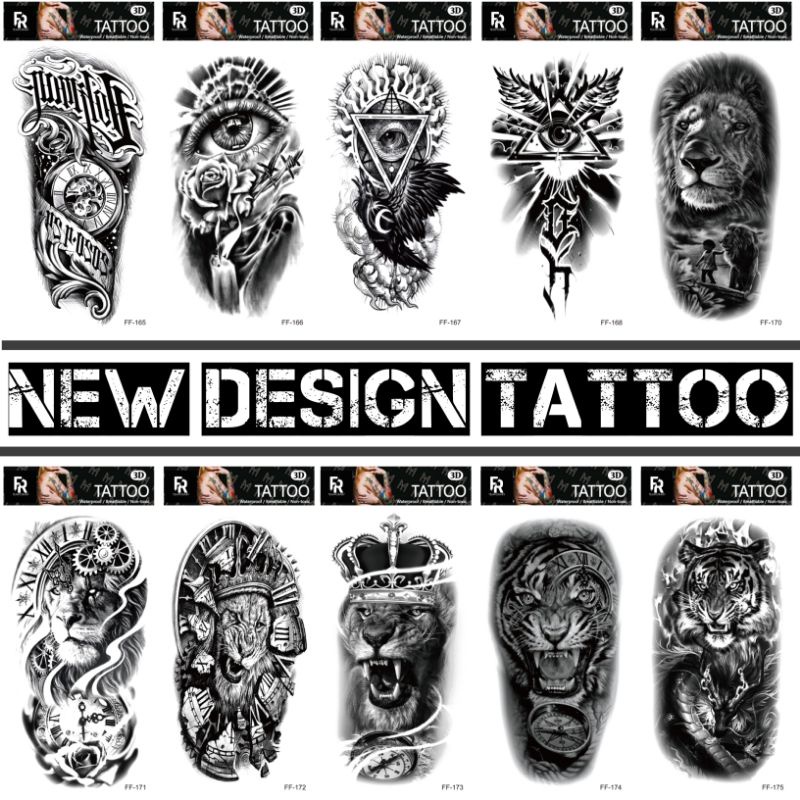 New Tato temporer Black &amp; Gray