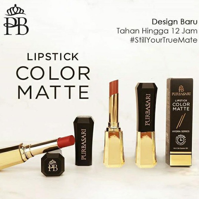 Purbasari Lipstick Color Matte