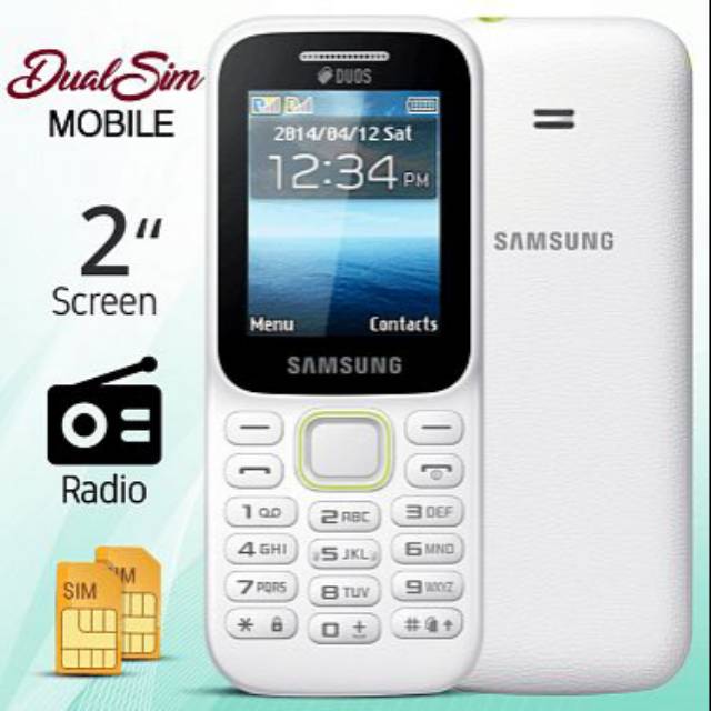 SAMSUNG B310E GURU MUSIC DUAL SIM