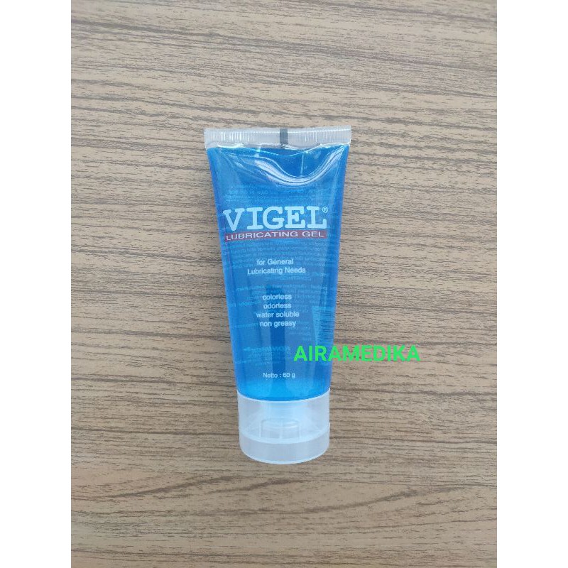 Jual Vigel Lubricating Gel 60gr / Gel Kateter / Gel NGT / Gel Tindakan