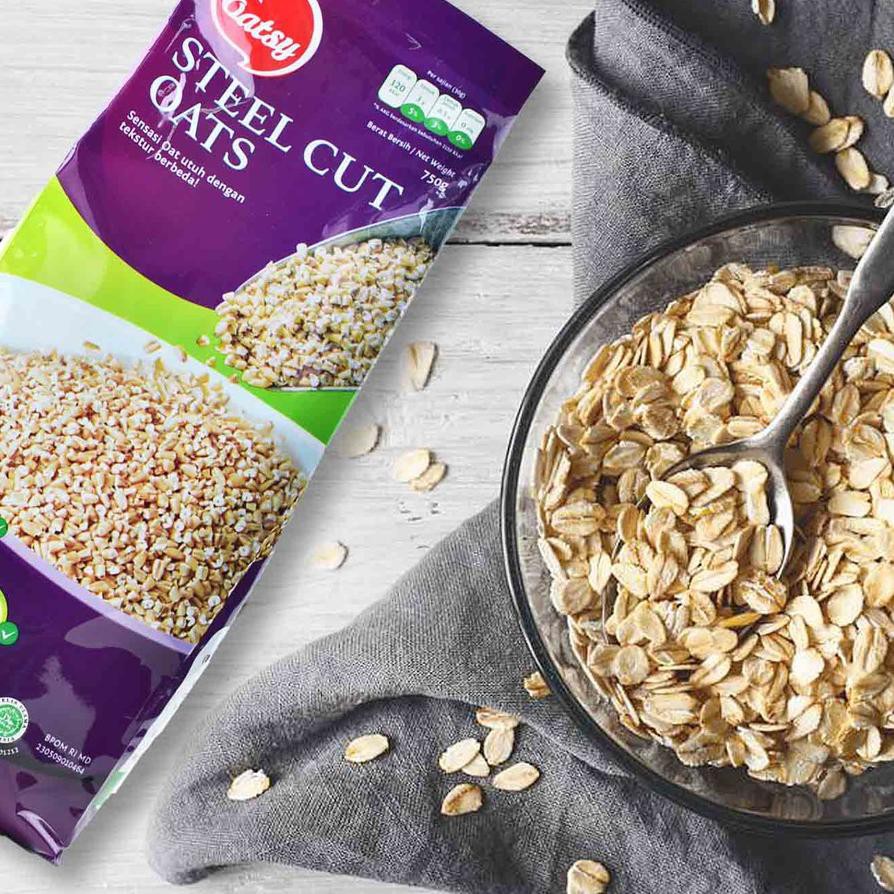 

FG5♧ Oatsy Steel Cut Oats 750 Gr FRESHH