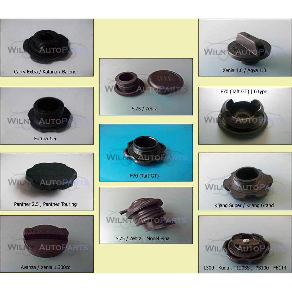 Tutup oli mesin / Cap oil engine (Gtype) / F70 (Taft GT)