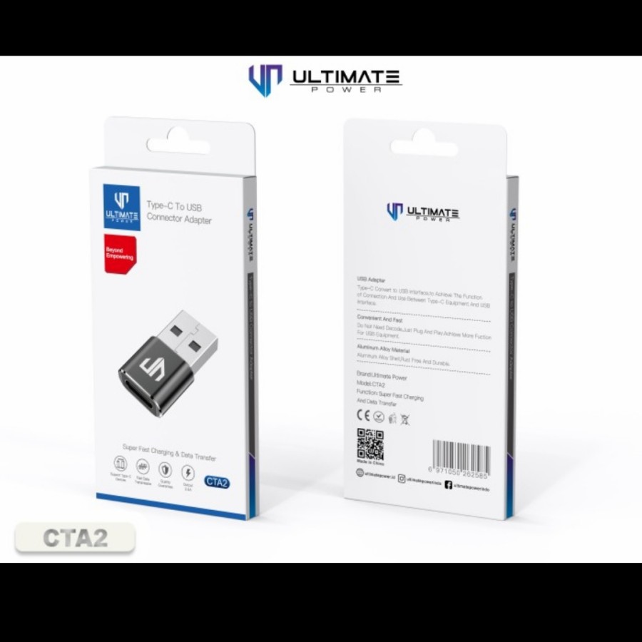 Connector Adapter Type C to USB Charge &amp; Sync Data Ultimate 2.4A