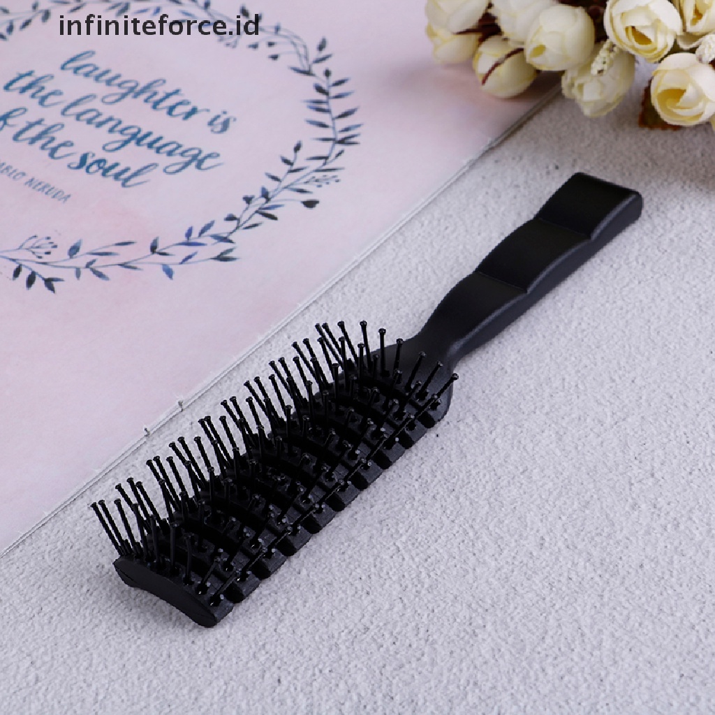 (Infiniteforce.Id) Sisir Rambut Pria Anti Statis Bahan Plastik