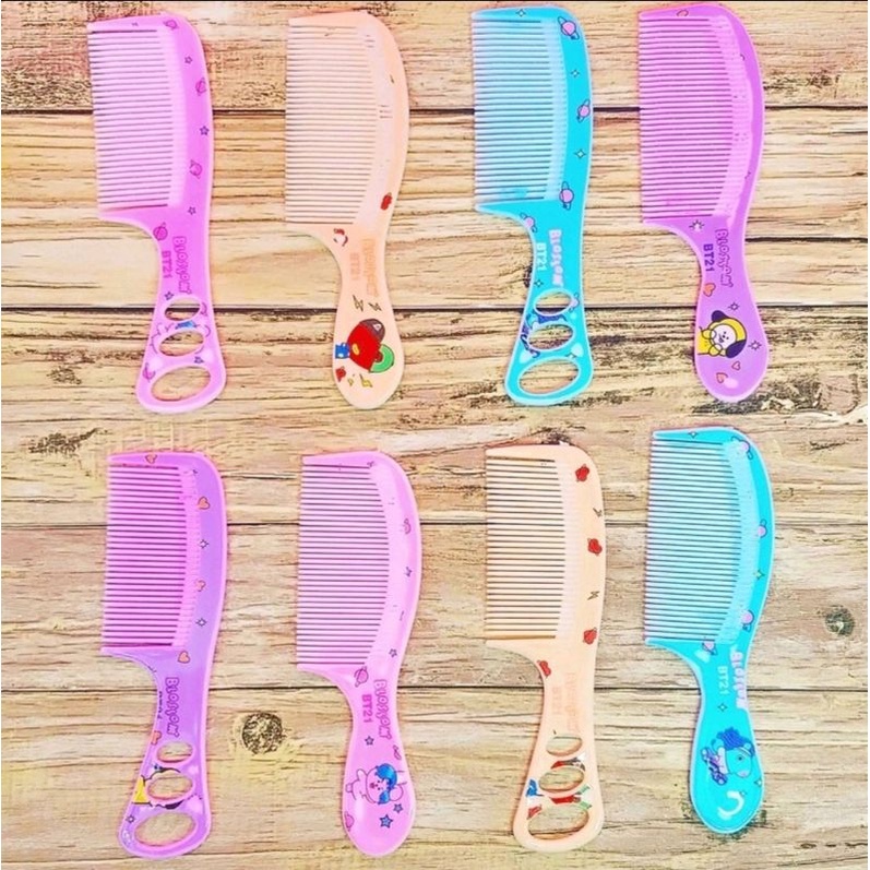 Sisir Kecil Karakter Lucu Korean Style Import Best Seller