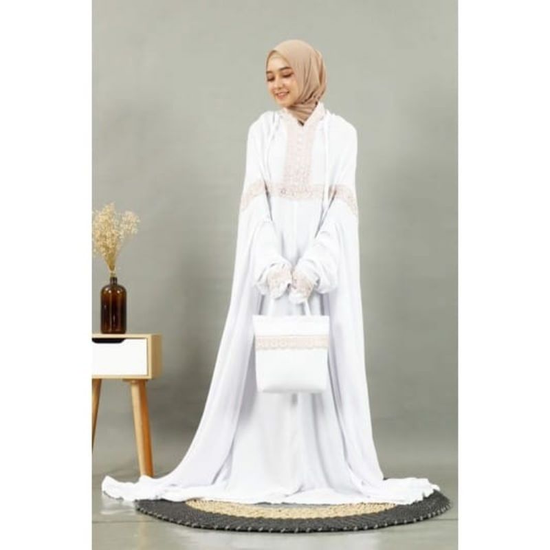 MUKENA TERUSAN TAZBIYAH PONCO/MUKENA TERUSAN/MUKENA 2 in 1/MUKENA RAYON