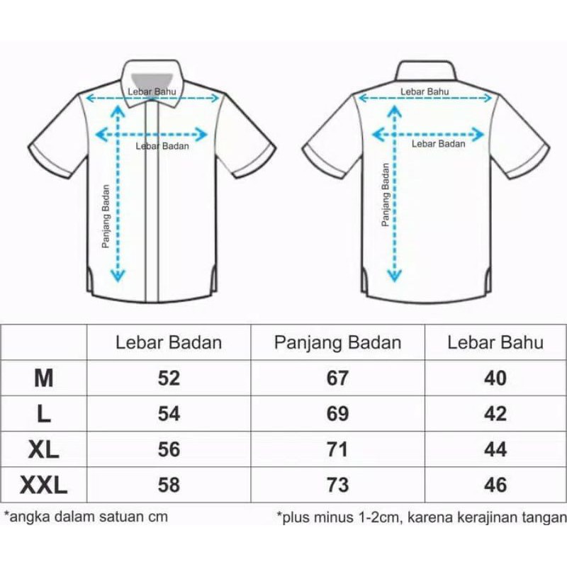 Baju PDL / Kemeja Putih PNS / Kemeja putih ASN / kemeja PDH Putih / Kemeja putih polos Lengan Pendek