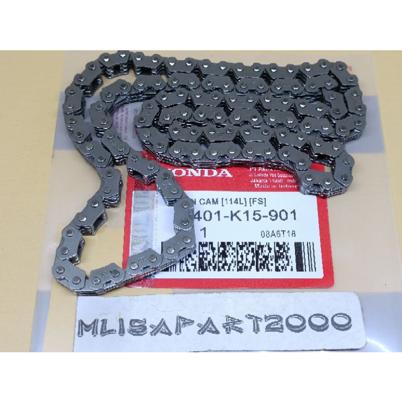 Rantai Keteng K15 ori Thailand rantai mesin CB150R StreetFire OLD CBR150R CBU FI OLD - CBR150R K45 O