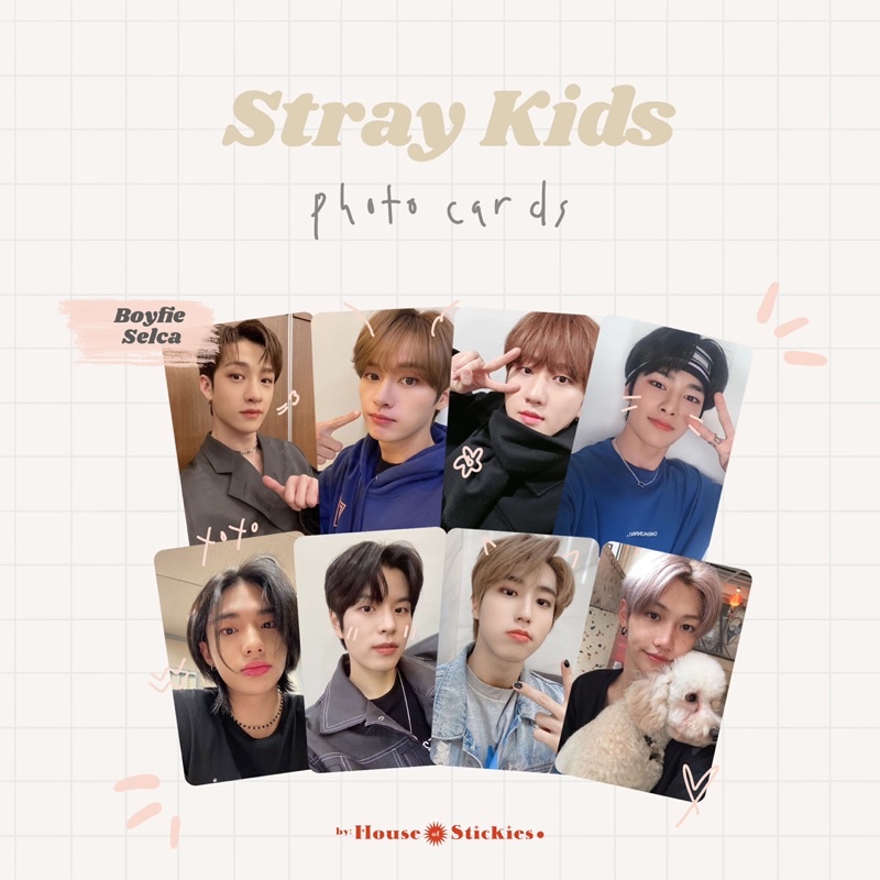 STRAY KIDS Unofficial Photocard (Boyfie Selca Ed.)