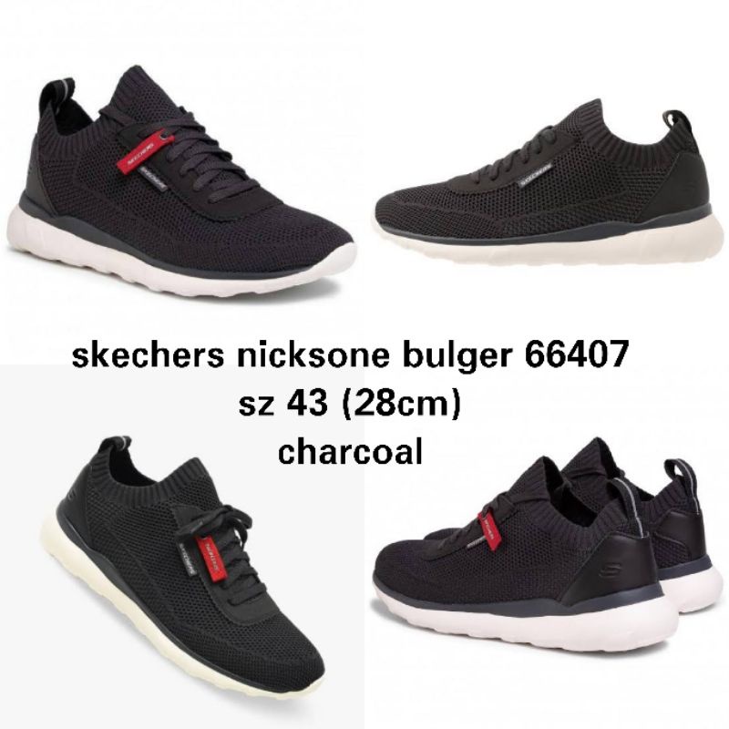SKECHERS - Nicksone Bulger 66407 Charcoal sz 43 (28cm)