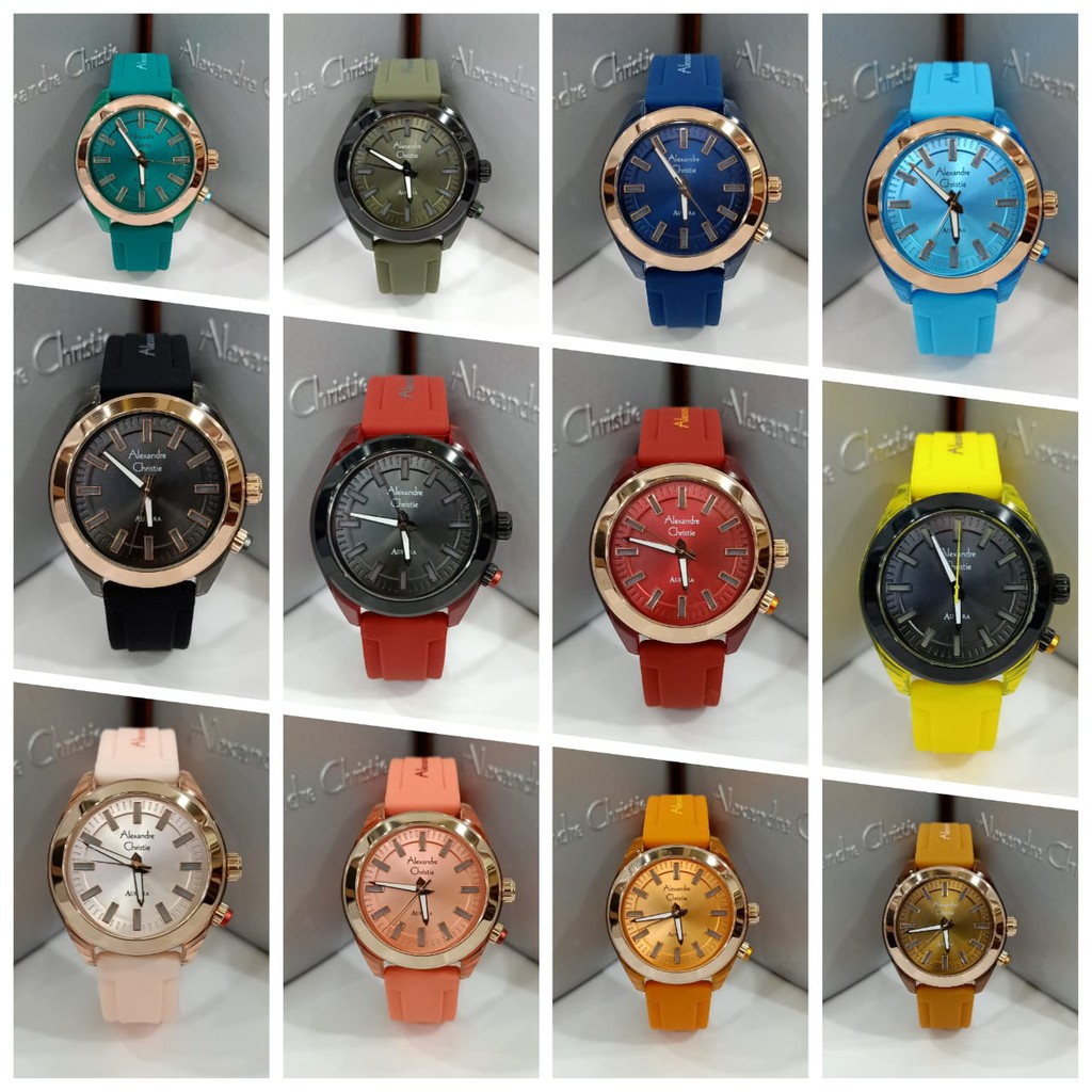 Jam Wanita Alexandre Christie AC2928 AC 2928 Original Garansi Resmi Alexander Christie Free Baterai