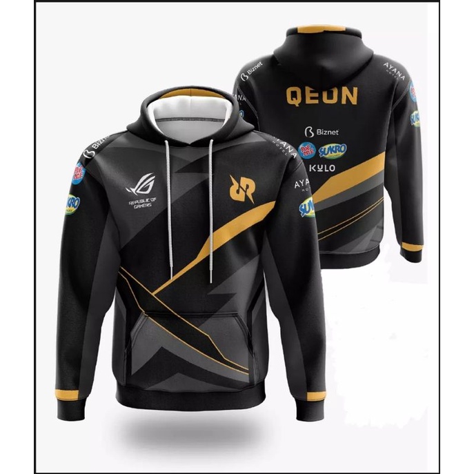 Jaket Hoodie RRQ Esport Switer Sweater Jumper Gaming Fullprint