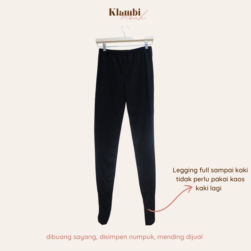 Preloved Celana Legging Wudhu Friendly