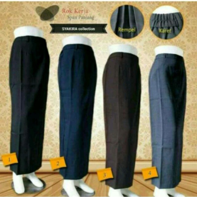 rok kerja wanita/ bawahan rok kerja wanita/ rok span kerja wanita/ rok pns/ rok span wanita/ bawahan