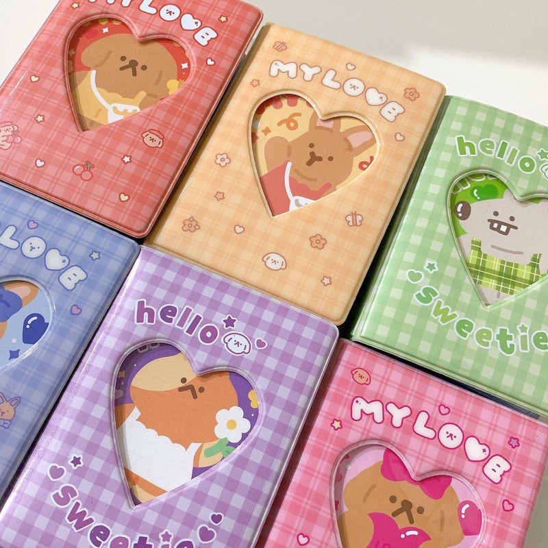 baca deskripsi  okiki collect book photocard holder binder korea