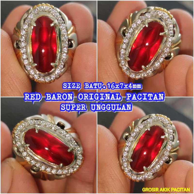 MERAH JENDRAL RED BARON ORIGINAL PACITAN TOP