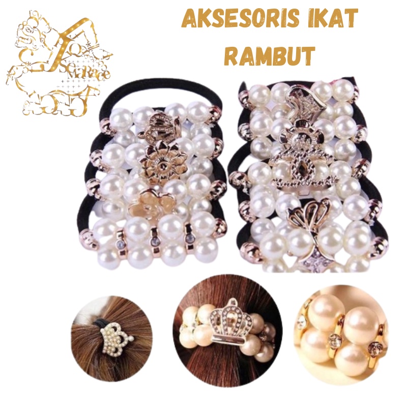 AKSESORIS IKAT RAMBUT KUNCIR GELANG KOREA