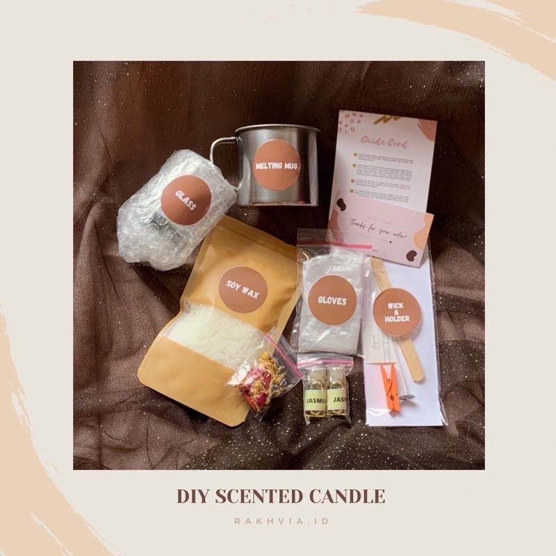 DIY KIT SCENTED CANDLE | DIY LILIN AROMATERAPI | GIFT BOX | HAMPERS