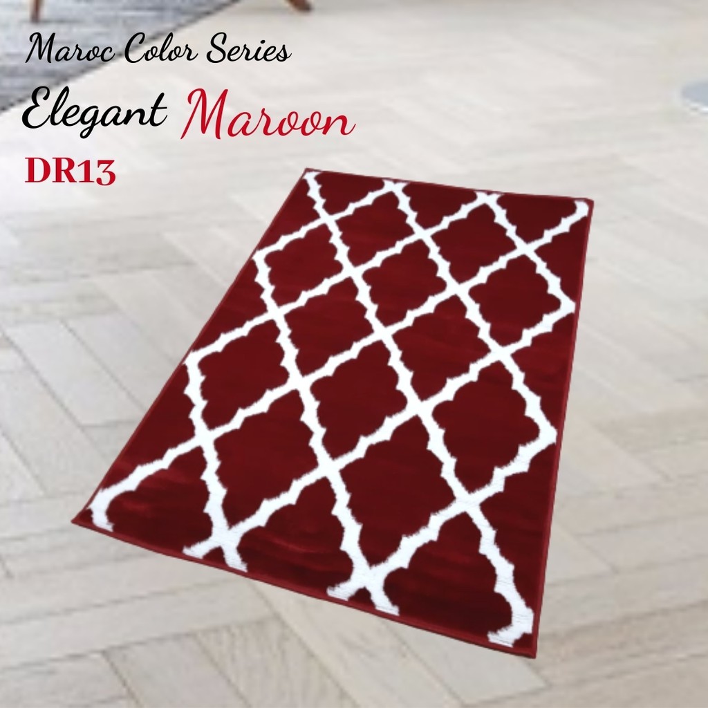 KARPET MAROC 100X150 DR13 MAROON