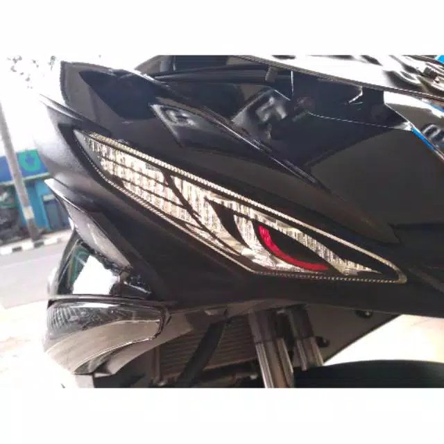 Stiker Variasi MX King Aksesoris MX Striping MX King Stiker Lampu Senja Jupiter MX King 150 Bisa COD